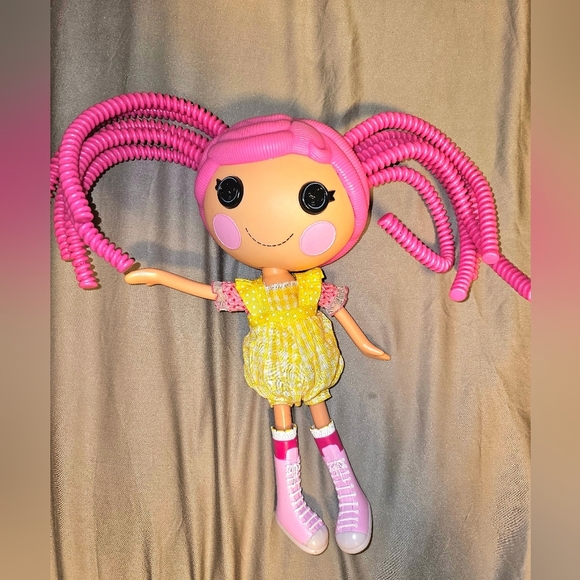 Lalaloopsy Full Size Doll Opportunity #32 Pink Silly Hair Yellow Romp See Notes - Picture 1 of 5